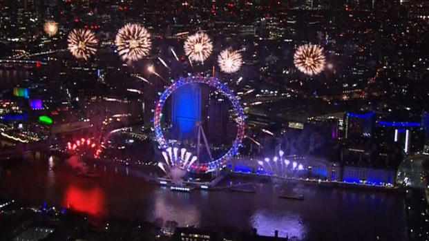 Londres celebra la llegada del 2019 con campanada del Big Ben