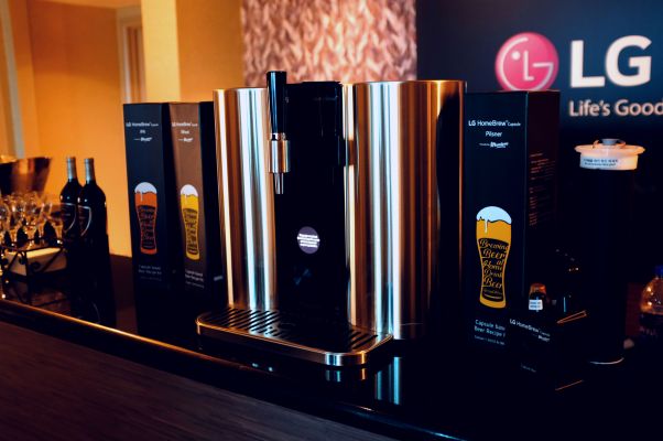 El fabricante de cerveza a base de cápsulas de LG pondrá a prueba tu paciencia
