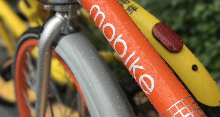 La Mobike de China cambiará su nombre a Meituan Bike cuando su matriz tome el volante