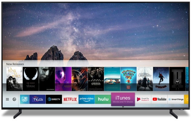 Apple trae contenido de iTunes a los Smart TV de Samsung