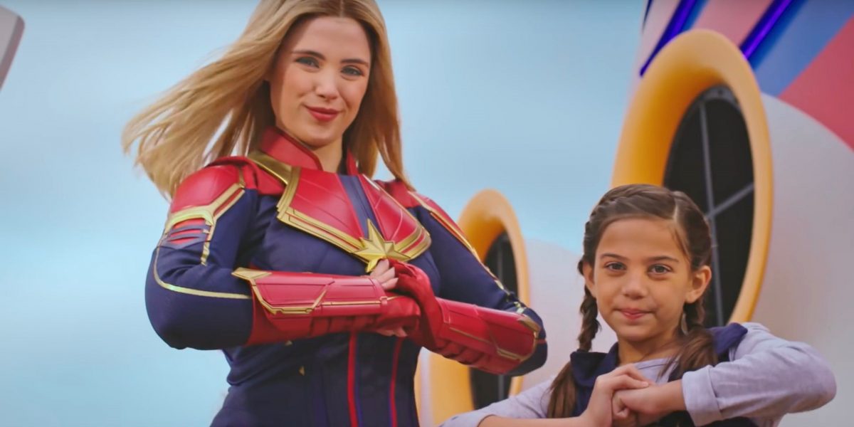 Captain Marvel viene a los parques de Disney con la campaña #HigherFurtherFaster
