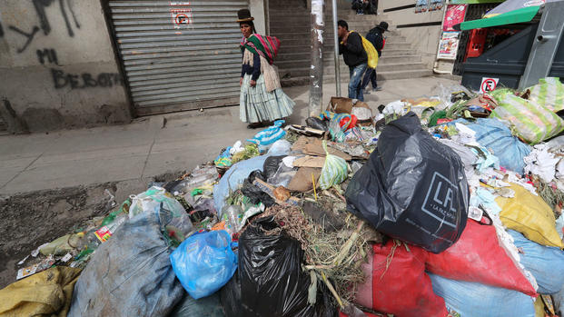 Crisis de basura azota a Bolivia