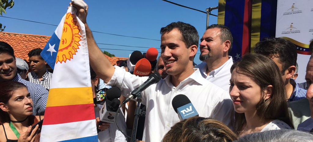 Detienen y liberan a Juan Guaidó, presidente de la Asamblea Nacional de Venezuela