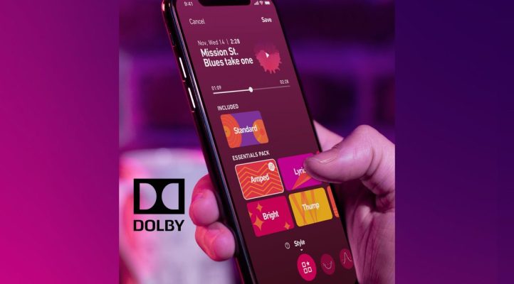 Dolby prepara silenciosamente la aplicación de grabación de audio aumentada “234 ″