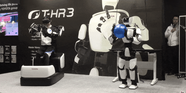 El robot humanoide con control remoto de Toyota es increíble