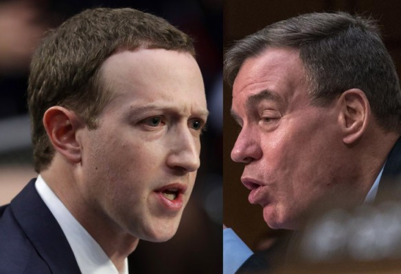 El senador Warner pide a Zuckerberg que respalde las reglas de consentimiento de investigación de mercado
