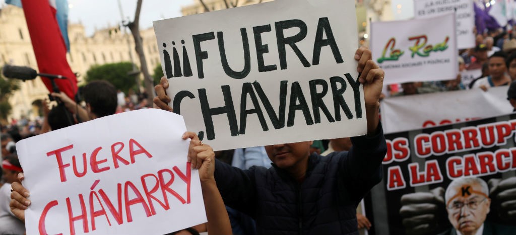 En medio de protestas por gestión del caso Odebrecht, renuncia fiscal peruano Pedro Chávarry