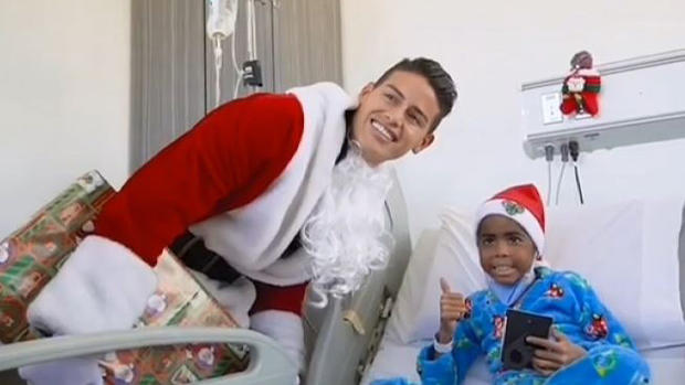 [TLMD - LV] "Santa" James sorprende a niños en hospital