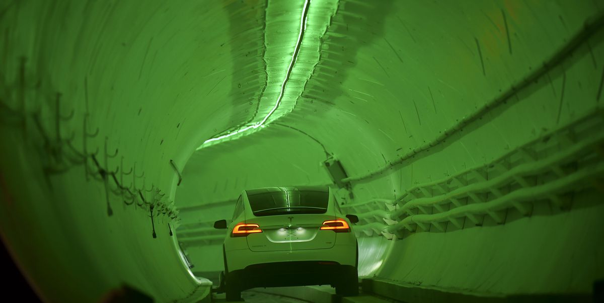 Fui a la apertura del primer túnel de la empresa aburrida de Elon Musk y aquí está lo que encontré