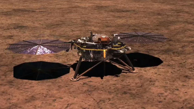 Nave de exploración InSight llega a Marte