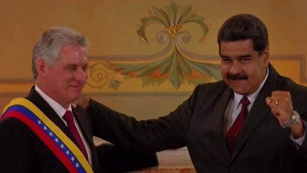 [TLMD - MIA] Díaz-Canel participa en toma de posesión de Maduro