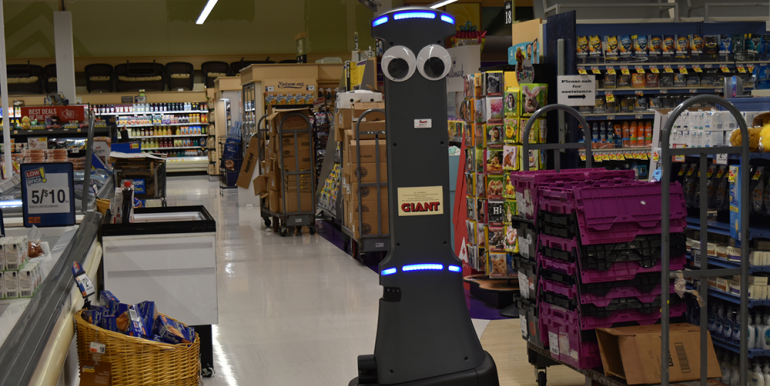 Robots de ojos saltones están llegando a cientos de tiendas de comestibles