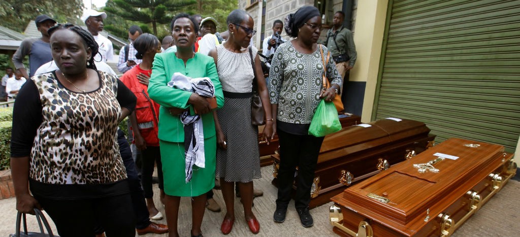 Suman 14 muertos tras ataque al complejo hotelero de Nairobi