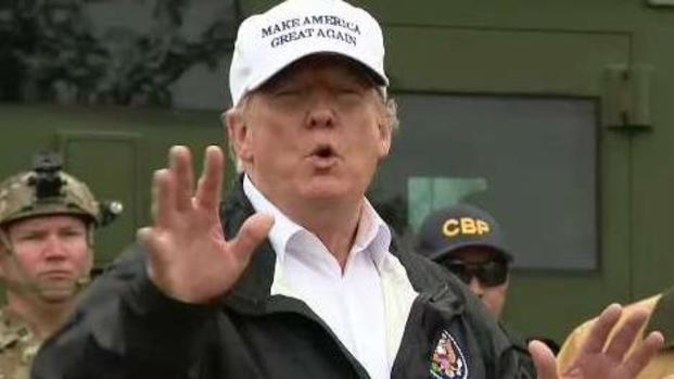 [TLMD - LV] Trump visita a la frontera e insiste con el muro