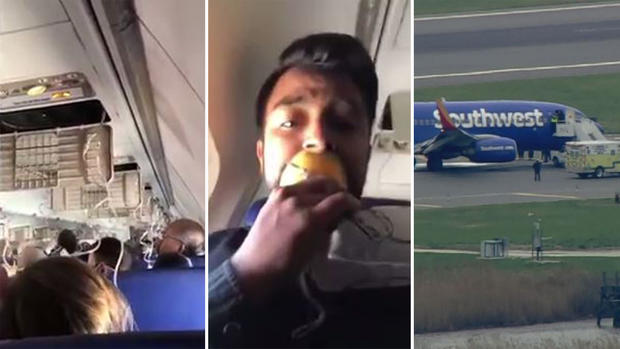 En video: pasajero de Southwest capta el aterrizaje de emergencia 