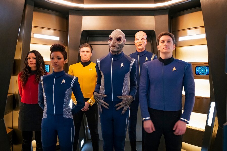Star Trek Discovery uniformes de la Flota Estelar