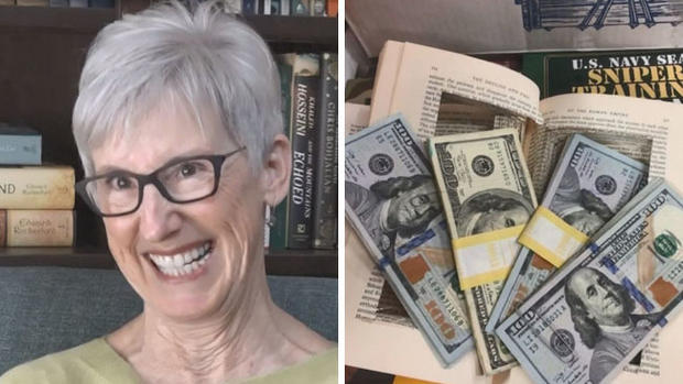 Mujer encuentra $4,000 dentro de un libro viejo