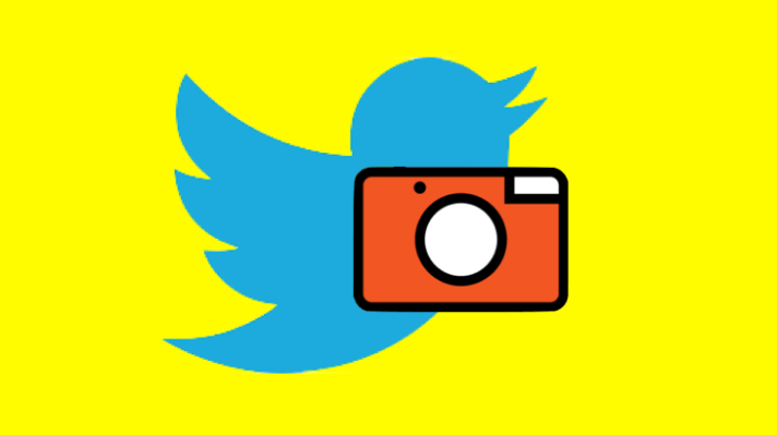 Primer vistazo a la nueva función de cámara Snapchatty de Twitter