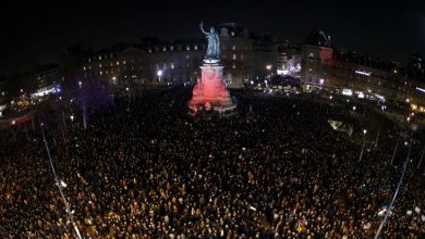 “Todos unidos contra el antisemitismo”, protestan miles de franceses en rechazo a actos contra judíos (Fotos)