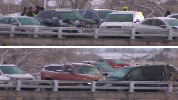 [TLMD - NATL] En imágenes: choque múltiple de 49 autos causa caos en Colorado