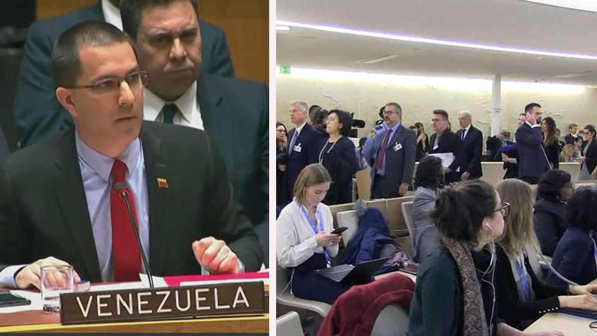 Así ignoraron al canciller de Maduro en la ONU