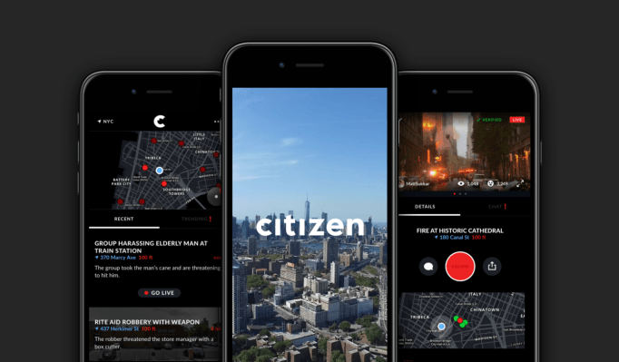 Citizen expande su aplicación de alerta de seguimiento de delitos a Baltimore