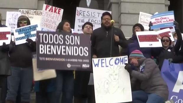 [TLMD - Denver] Protestas en el Capitolio de Denver contra acciones de Donald Trump