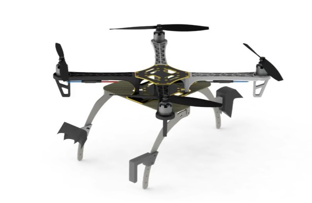 Pequeñas garras permiten a los drones posarse como pájaros y murciélagos.