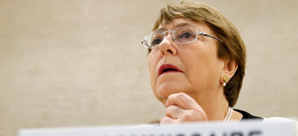 Bachelet hace llamado a “tomar medidas enérgicas” para combatir desigualdad en el mundo