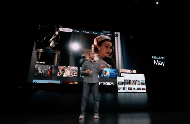La aplicación Apple TV se lanzará en televisores inteligentes, Roku, Fire TV y computadoras.