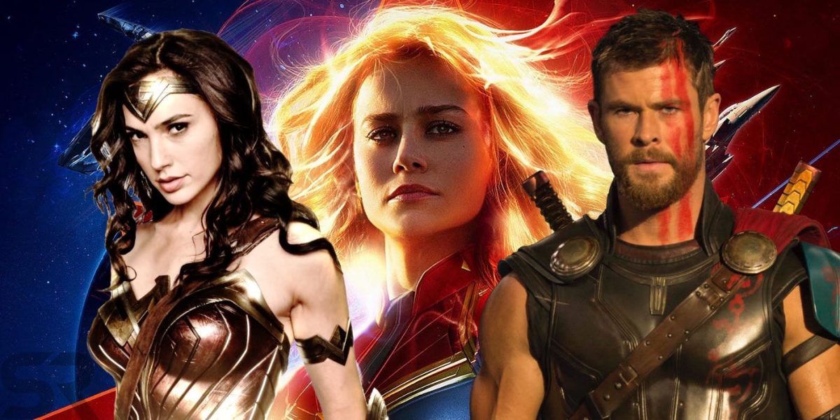 Las ventas anticipadas de IMAX de Captain Marvel siguen la pista de la mujer maravilla, Thor 3