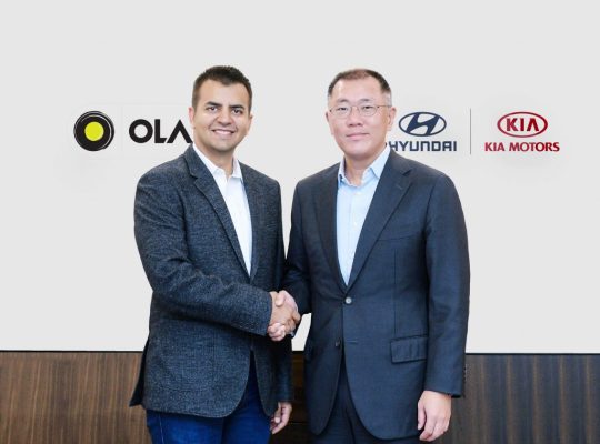 Ola recauda $ 300M como parte de una nueva asociación de vehículos eléctricos con Hyundai y Kia