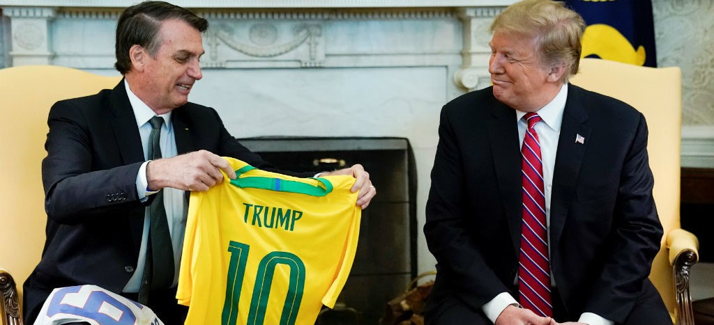 Trump y Bolsanaro sellan nueva alianza entre EU y Brasil