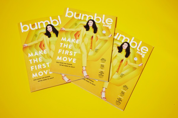 Bumble va a imprimir con su nueva revista de estilo de vida, Bumble Mag.
