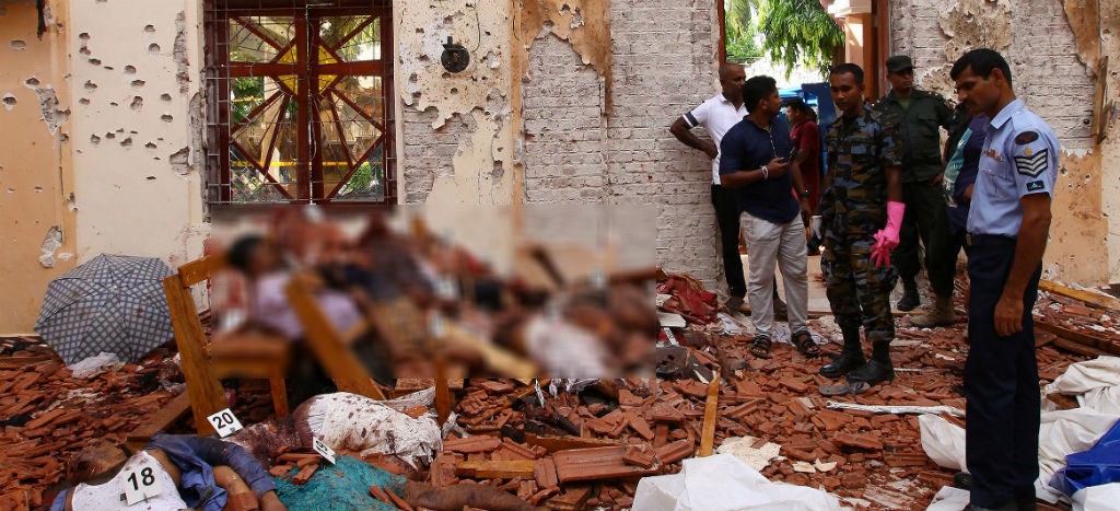 207 muertos por ola de atentados en iglesias y hoteles de Sri Lanka; 7 detenidos
