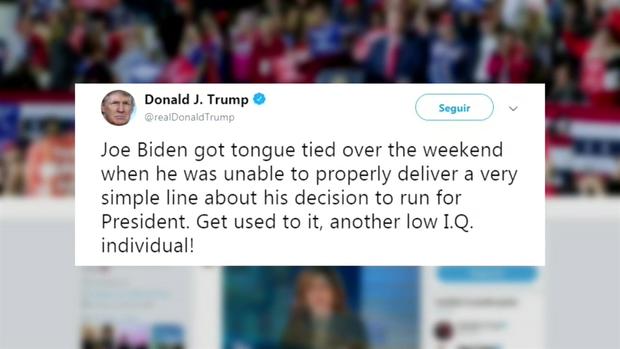 [TLMD - LV] Trump critica a Joe Biden y dice que tiene bajo coeficiente intelectual