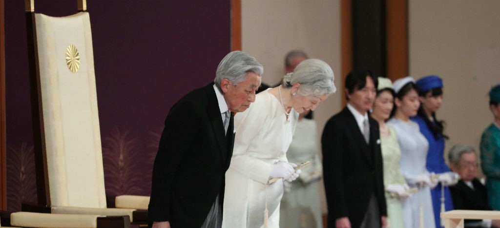 Abdica el emperador japonés Akihito tras 30 años en el trono | Fotos