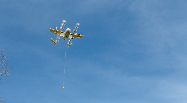 El Ala del Alfabeto obtiene el permiso de la FAA para comenzar a entregar por avión no tripulado
