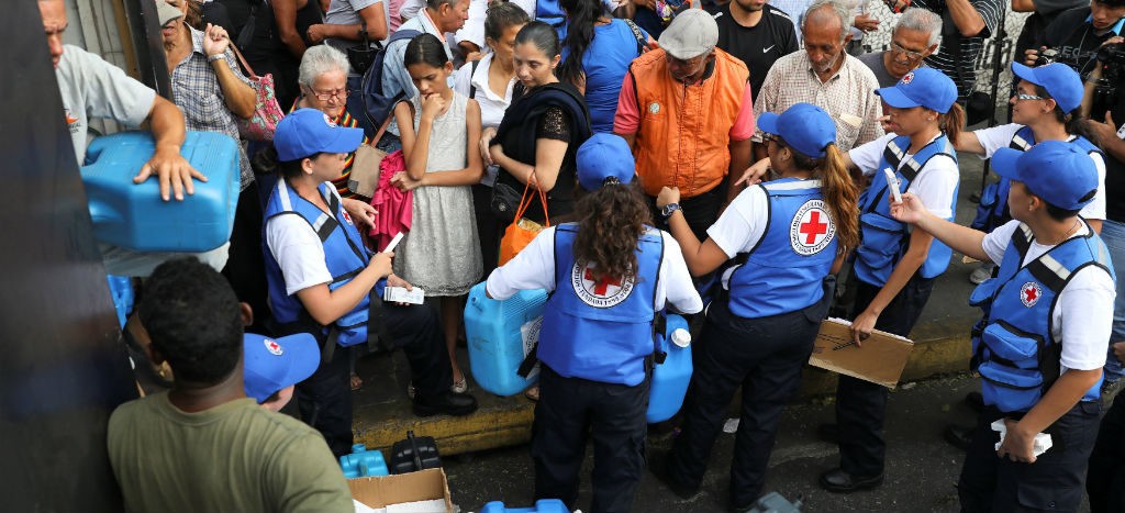 Primer cargamento de ayuda humanitaria de la Cruz Roja llega a Venezuela