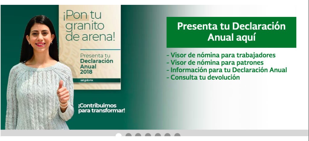 SAT descarta ampliar plazo para presentar declaración anual