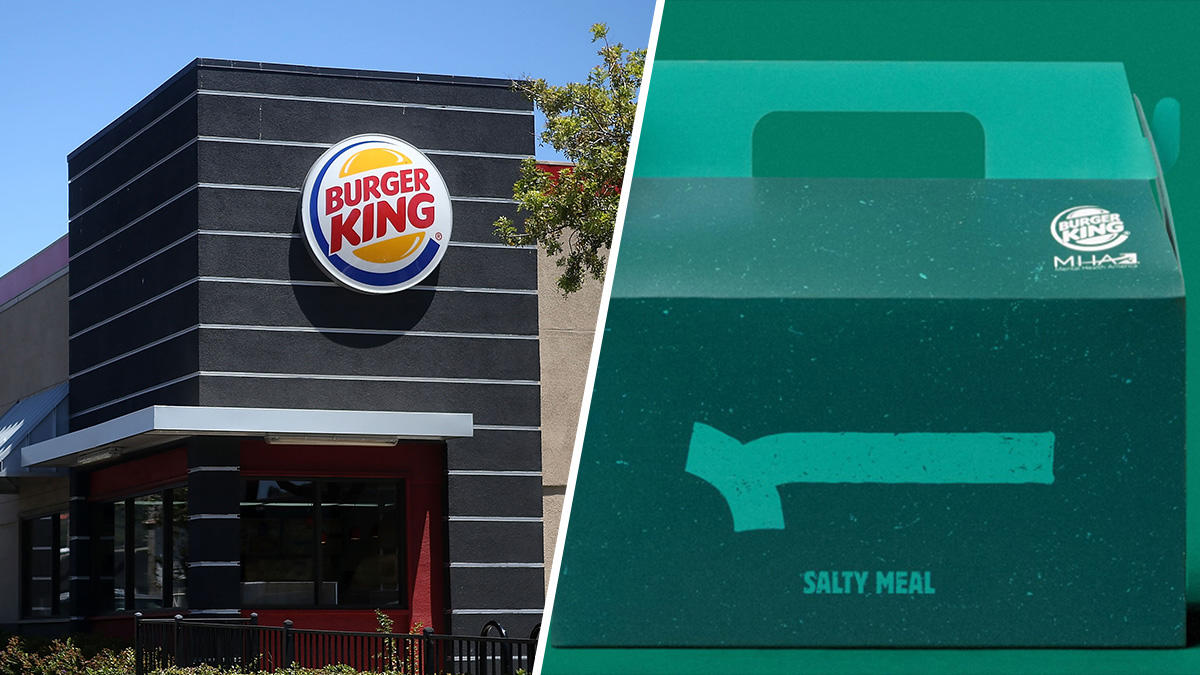 Burger King lanza comidas "infelices" por una buena causa