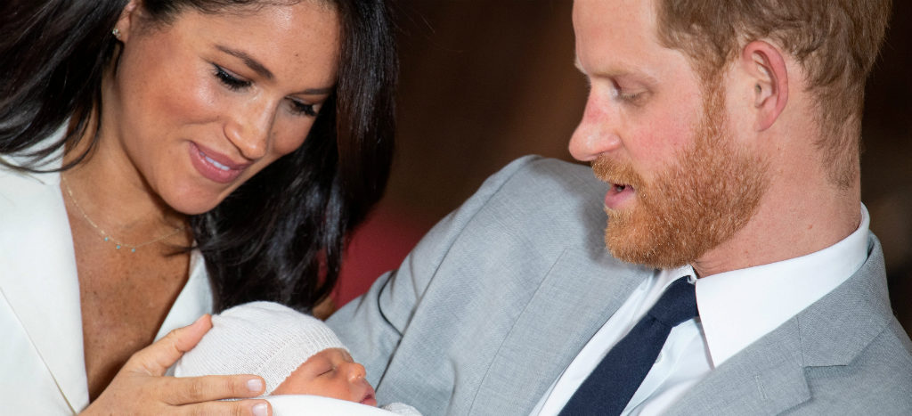 Meghan Markle y el príncipe Harry presentan a su primer hijo