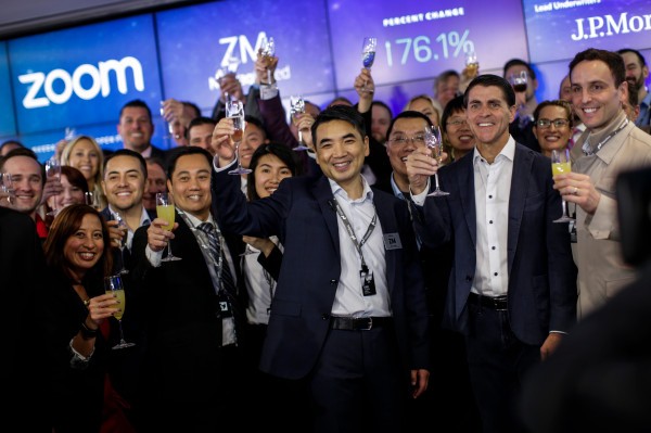 Mirando hacia atrás en la salida a bolsa de Zoom con el CEO Eric Yuan