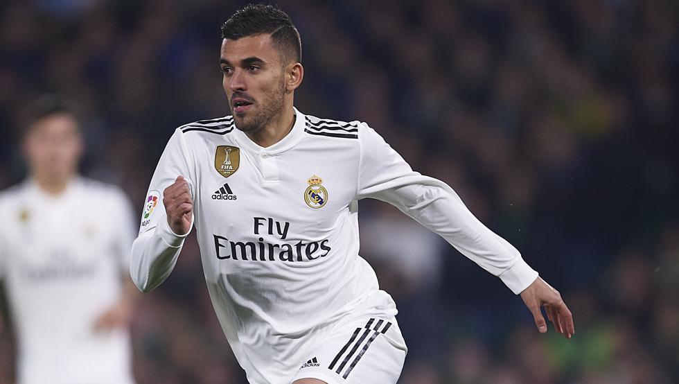 SEVILLE, SPAIN - JANUARY 13: Dani Ceballos of Real Madrid CF in action during the La Liga match between Real Betis Balompie and Real Madrid CF at Estadio Benito Villamarin on January 13, 2019 in Seville, Spain. (Photo by Aitor Alcalde/Getty Images)