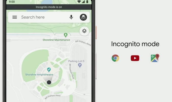 El modo incógnito llega a Google Maps