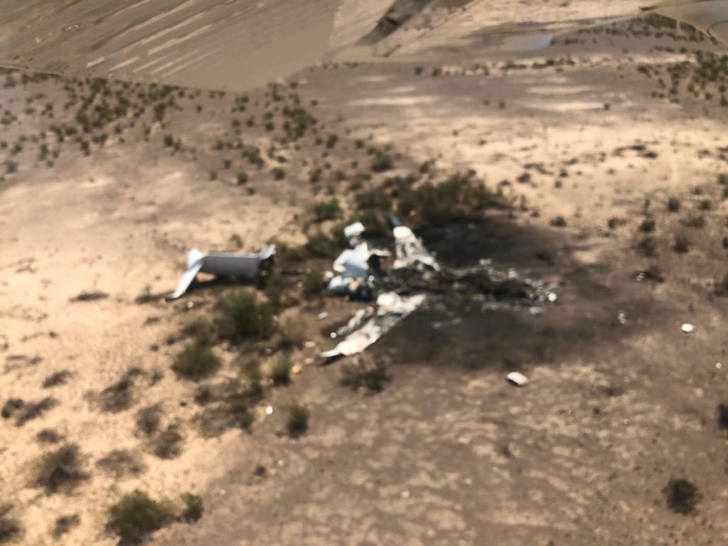 Encuentran avión desaparecido en Coahuila; procedía de Las Vegas