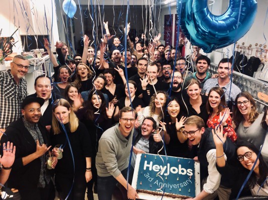 HeyJobs, una plataforma de "adquisición de talento" de Berlín, recauda $ 12M Serie A