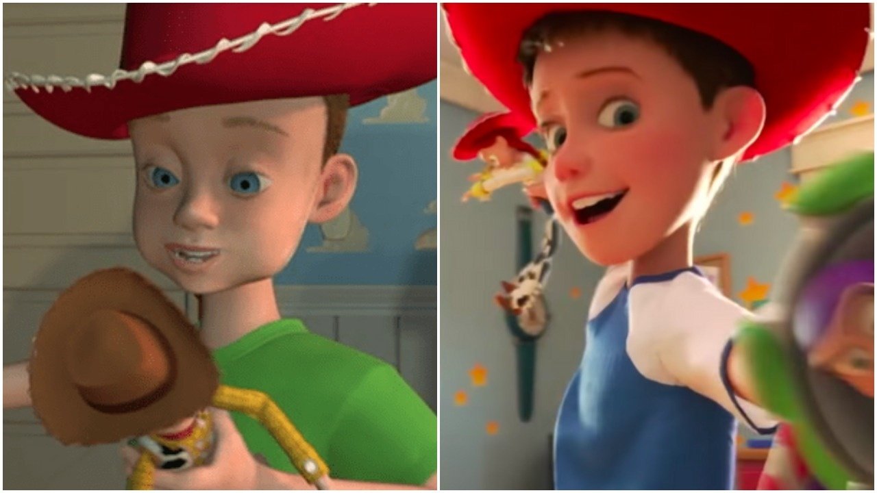 Toy Story andy cambia
