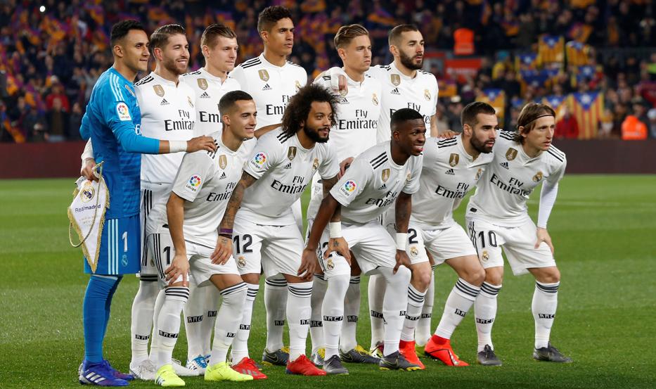 Las notas del Real Madrid en la temporada 18/19