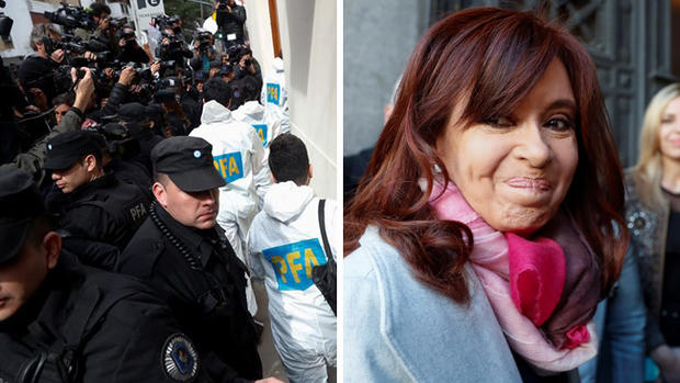 Argentina: registran las casas de expresidenta Fernández